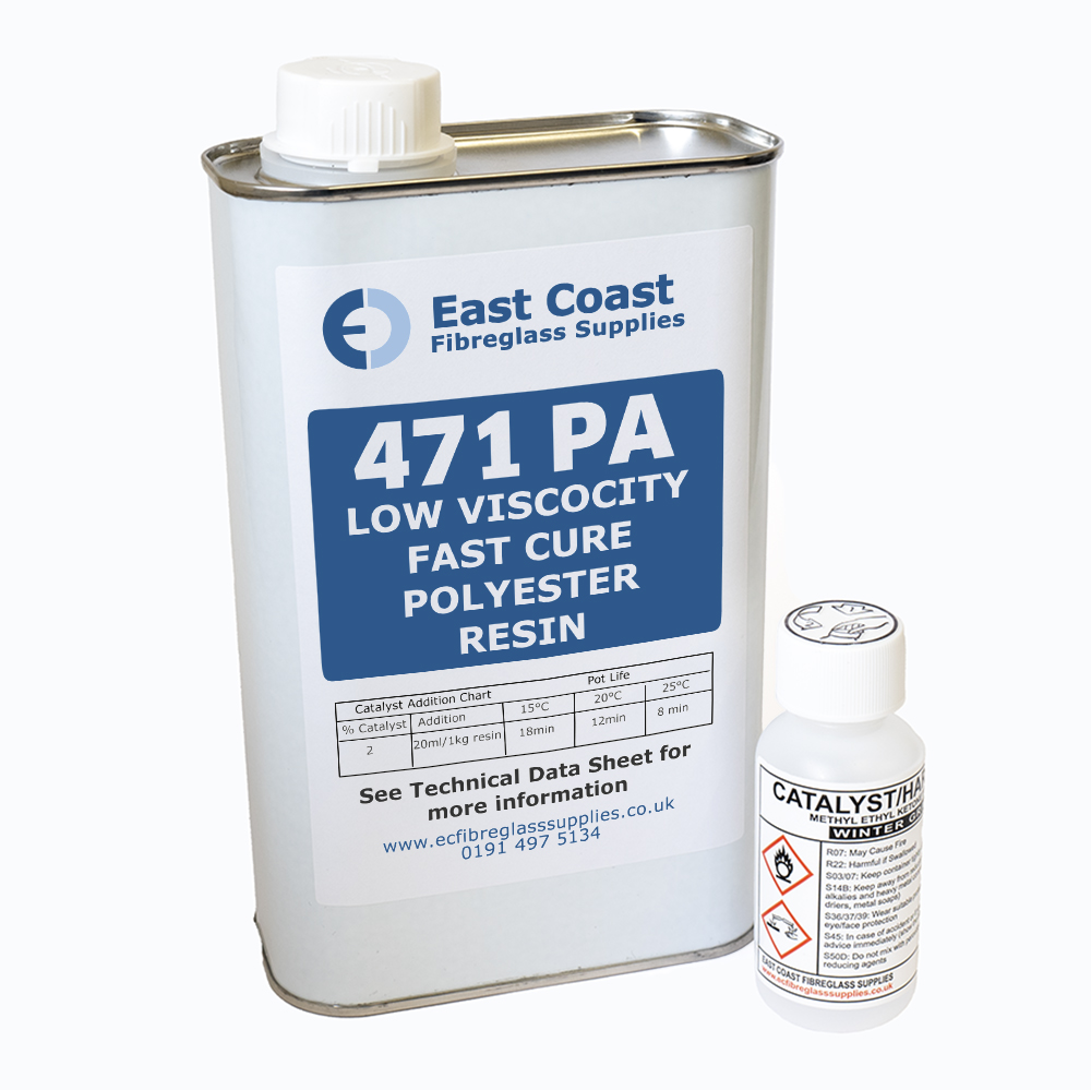 471 PA Polyester Resin (including catalyst)